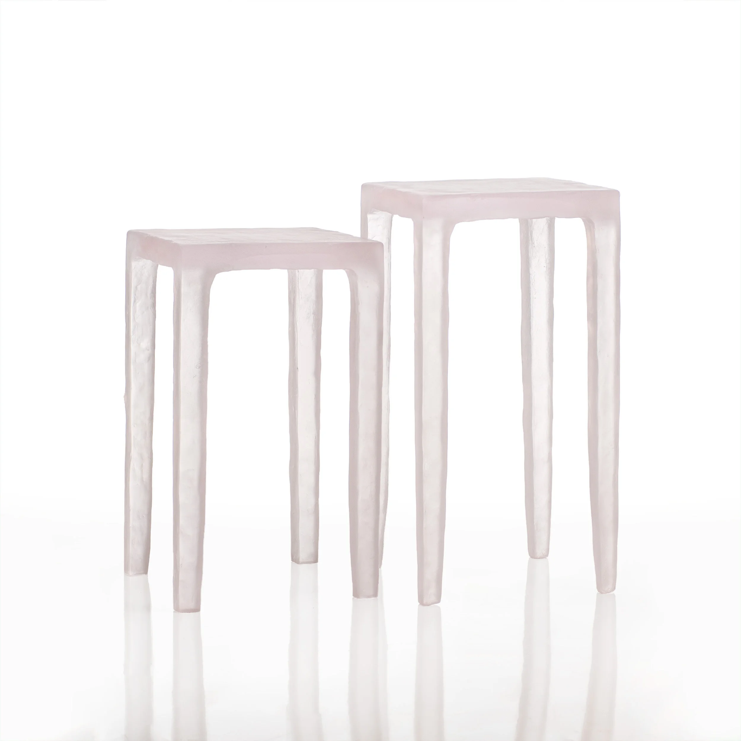 Glow square side table / end table — kim markel — Glow square side